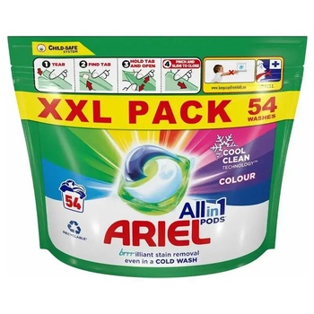 Ariel All in 1 Pods Цветни капсули за пране 54 пранета (9520502-414)