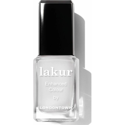 LONDONTOWN lakur Double Scoop lak na nechty priesvitna biela 12 ml