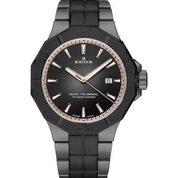 Edox Delfin The Original 53021-37GNM-NDR - Мъжки часовник (53021-37GNM-NDR)