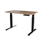 Cama meble Бюро с електрическо регулиране на височината MOON 121x67x72-120 черно/ (10151518)