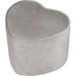 Roba Светлосиво кадифено бебешко пуфче Lil Sofa - Roba (450130GA)