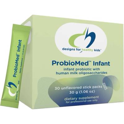 Designs for Health ProbioMed Infant (Пробиотик с 5 млрд. CFU и 7 щама) - При колики и газове при кърмачетата, 30 сашета (00609 (PBMINF) DFH)