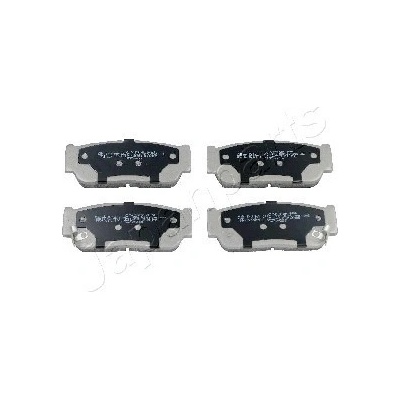 Sada brzdových platničiek kotúčovej brzdy JAPANPARTS PP-S02AF