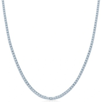 SAVICKI Тенис колие Share Your Love 2.5 mm: бяло злато, лабораторни диаманти