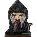 Craft Buddy Комплект за диамантена бродерия, Craft Buddy, Crystal Art Buddies, Зла вещица, 7 части