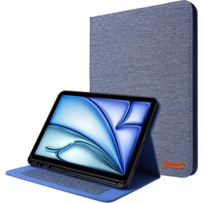 Protemio FABRIC Zaklápací kryt pre Apple iPad Air 11 2025 Air 11 2024 106030 modrý
