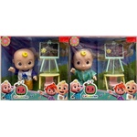 Armtoys ГУМЕНА КУКЛА БЕБЕ cocomelon С ДЪСКА И СТОЛ