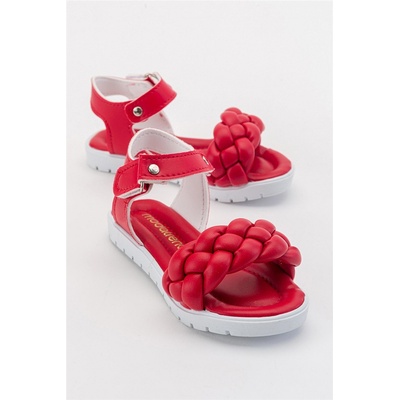 Moda Trend Детски сандали с велкро закопчаване - Червени #381811 (381811_Червен)