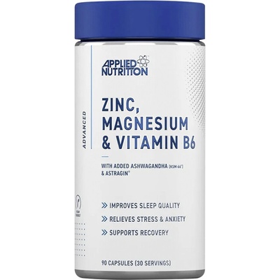 Applied Nutrition Zinc, Magnesium Vitamin B6 ZMA 90 kapslí