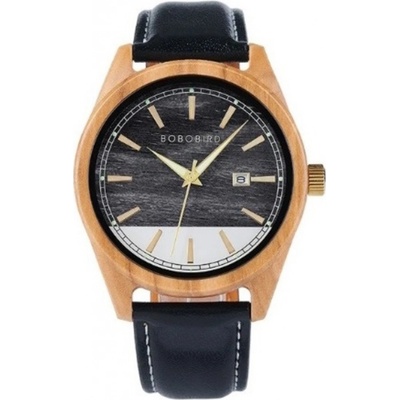 Woodrow Trim Analogue Olive Leather Black
