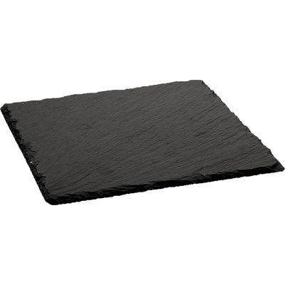 Stalgast Tác z břidlicového kamene 200x200 mm Finger Food černý