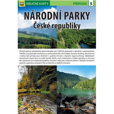 Národní parky ČR - Naučné karty: Príroda 5 - Kol.