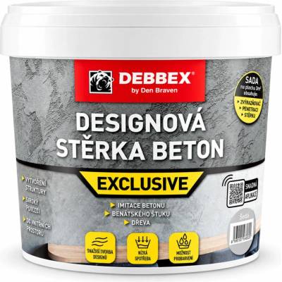 DEN BRAVEN BETON EXCLUSIVE šedá 5 kg