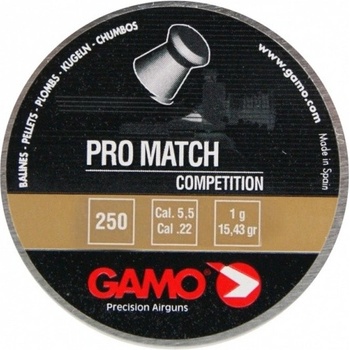 Diabolky Gamo Pro Match 5,5 mm 250 ks