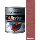 Rust Oleum ALKYTON kladivková červená, vrchná a základná farba na kov a drevo 750ml, 750ml