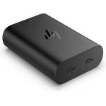 HP 65w галиев нитрид usb-c зарядно устройство за лаптоп (600q8ut#abb)