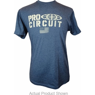 PRO CIRCUIT Logo Flag triko navy