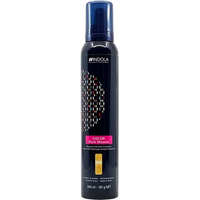Indola Color Style Mousse 200 ml полутрайна боя Honey Blonde