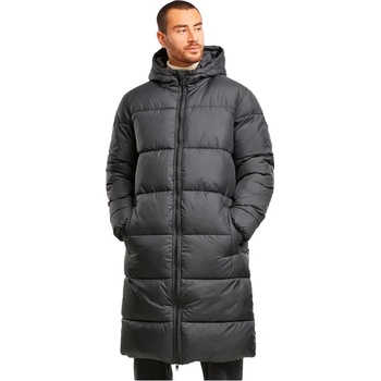 Urban classics Палто Urban classics Long Puffer coat - Black (Black)