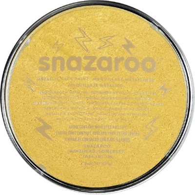Snazaroo barva na obličej metalická 18 ml zlatá – Zboží Mobilmania