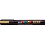 uni Декоративен маркер, 1, 8-2, 5 мм, UNI "Posca PC-5M", златен 286666000 (286666000)