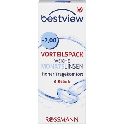 Best View Měsíční kontaktní čočky 6 ks