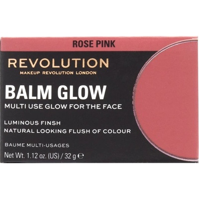 Makeup Revolution Balm Glow Rose Pink Руж кремообразен 32gr