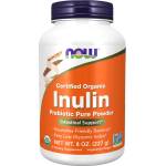 NOW NOW Inulin Powder Organic, 227 Grams