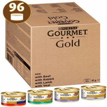 Gourmet Gold jemná variace chutí 96 x 85 g