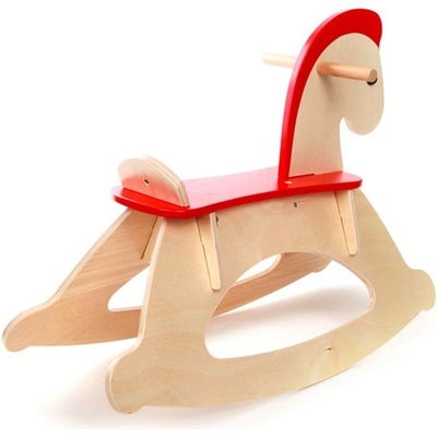 HAPE dřevěný houpací kůň