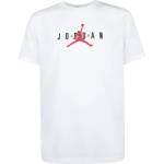 Air Jordan Детска тениска Air Jordan Air Longline Graphic T Shirt Junior Boys - White/Red 09