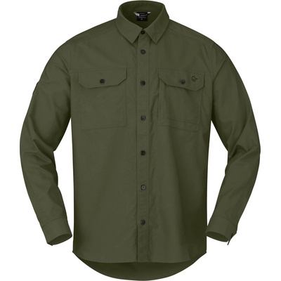 Norrøna Мъжка риза с копчета Norrøna Femund Cotton Shirt - Olive Night (033-2687-0313)