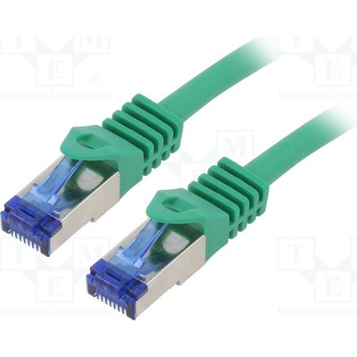 Logilink C6A045S Patch, S/FTP, 6a, lanko, Cu, LSZH, 1,5m, zelený