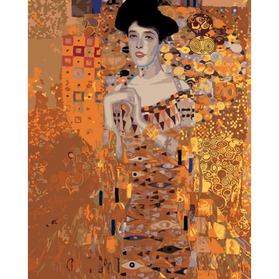 ZUTY Malování podle čísel ZLATÁ ADELE G KLIMT 80 x 100 cm