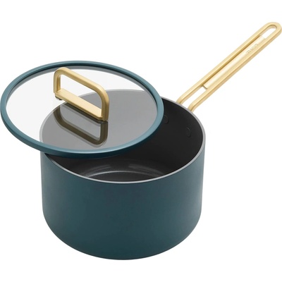 GreenPan Rendlík s nepriľnavým keramickým povrchom s pokrievkou, Stanley Tucci, Ø 20 cm / 3,8 l, tmavo zelená CC007797-004
