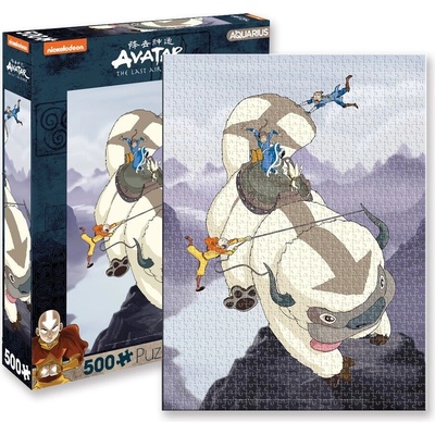 Aquarius Avatar: The Last Airbender Jigsaw Appa and Gang 500 dílků