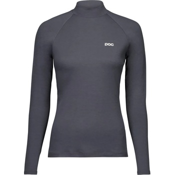 POC Дамско горнище POC Women's Layer Merino Mock Neck Jersey Cycling undershirt - Sylvanite Grey (114-3709-0113)