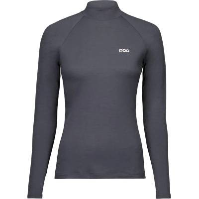 POC Дамско горнище POC Women's Layer Merino Mock Neck Jersey Cycling undershirt - Sylvanite Grey (114-3709-0113)