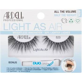 Ardell Light As Air 523 комплект: изкуствени мигли Light As Air 523 1 чифт + лепило за мигли Duo 1g