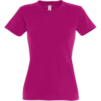 SOĽS Imperial Dámske triko s krátkym rukávom SL11502 Fuchsia