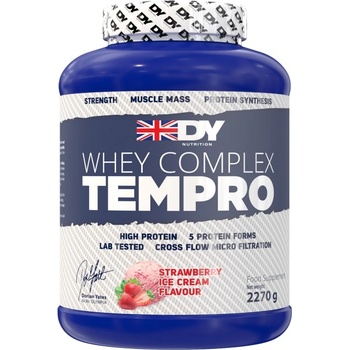 DY Nutrition Whey Complex Tempro / 5 Protein Forms Matrix [2270 грама] Ягодов сладолед