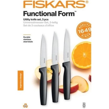 Fiskars FF set univerzálních nožů 3 loupací nože 1057563