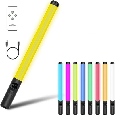 K&F Concept RGB LED Light Stick with Remote Control, 2500–8500 K K&F Concept