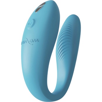 WE-VIBE Sync Go - интелигентен, акумулаторен двойков вибратор (тюркоаз)