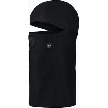 BUFF Детска шапка маска BUFF Thermonet solid black