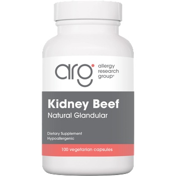 Allergy Research Group Kidney Beef Natural Glandular - 100 вег. капсули