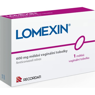 LOMEXIN VAG 600MG VAG CPS MOL 1