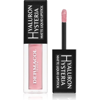 Dermacol Hyaluron Hysteria матиращо течно червило цвят 01 4.5ml