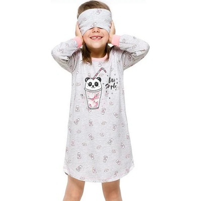 Dívčí noční košile Malina DR béžový melír