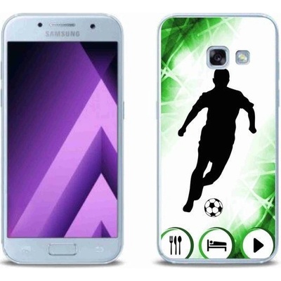 Pouzdro mmCase gelové Samsung Galaxy A3 (2017) - fotbalista